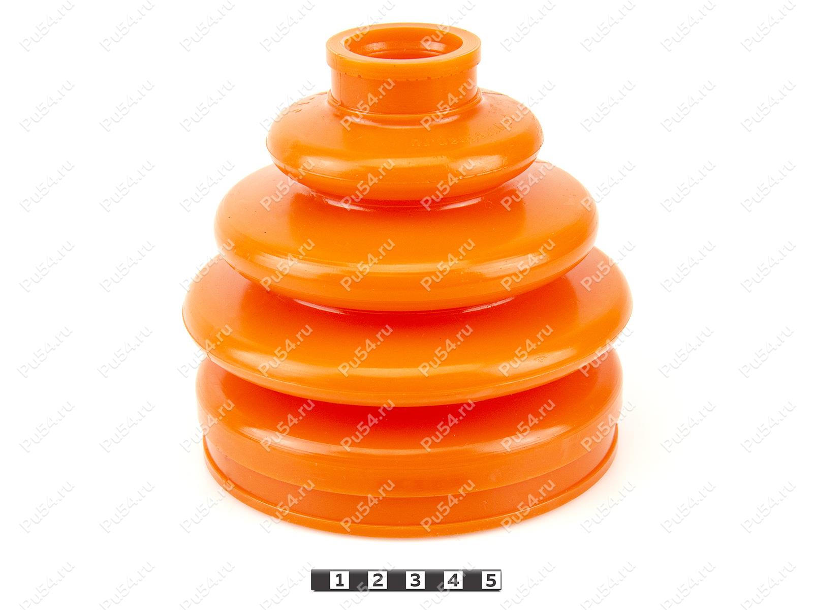 CV-joint dust boot, Código de product 31-05-007, Poliuretano, PU54/M72/оранжевый, Imagen №1