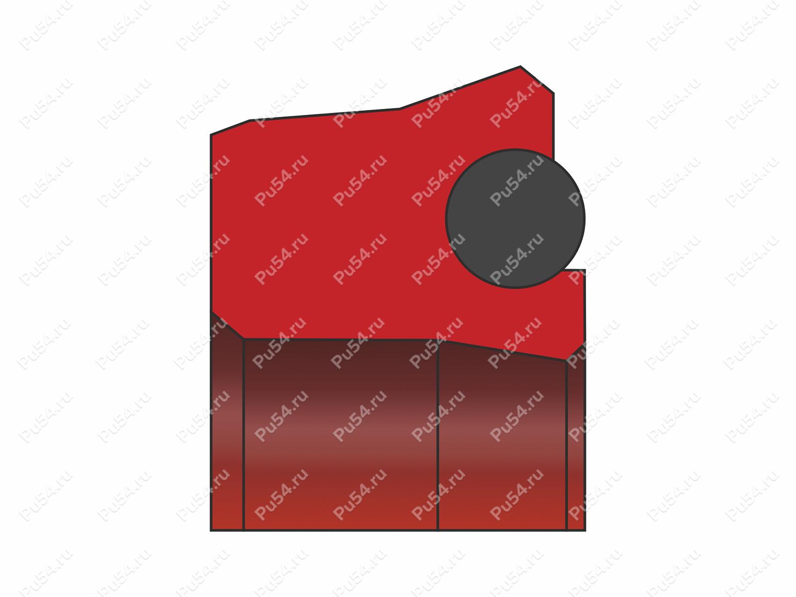 Уплотнение DK-103, Código de product 78-DK-103, Poliuretano, 140*120*12*PU92*M, Imagen №1