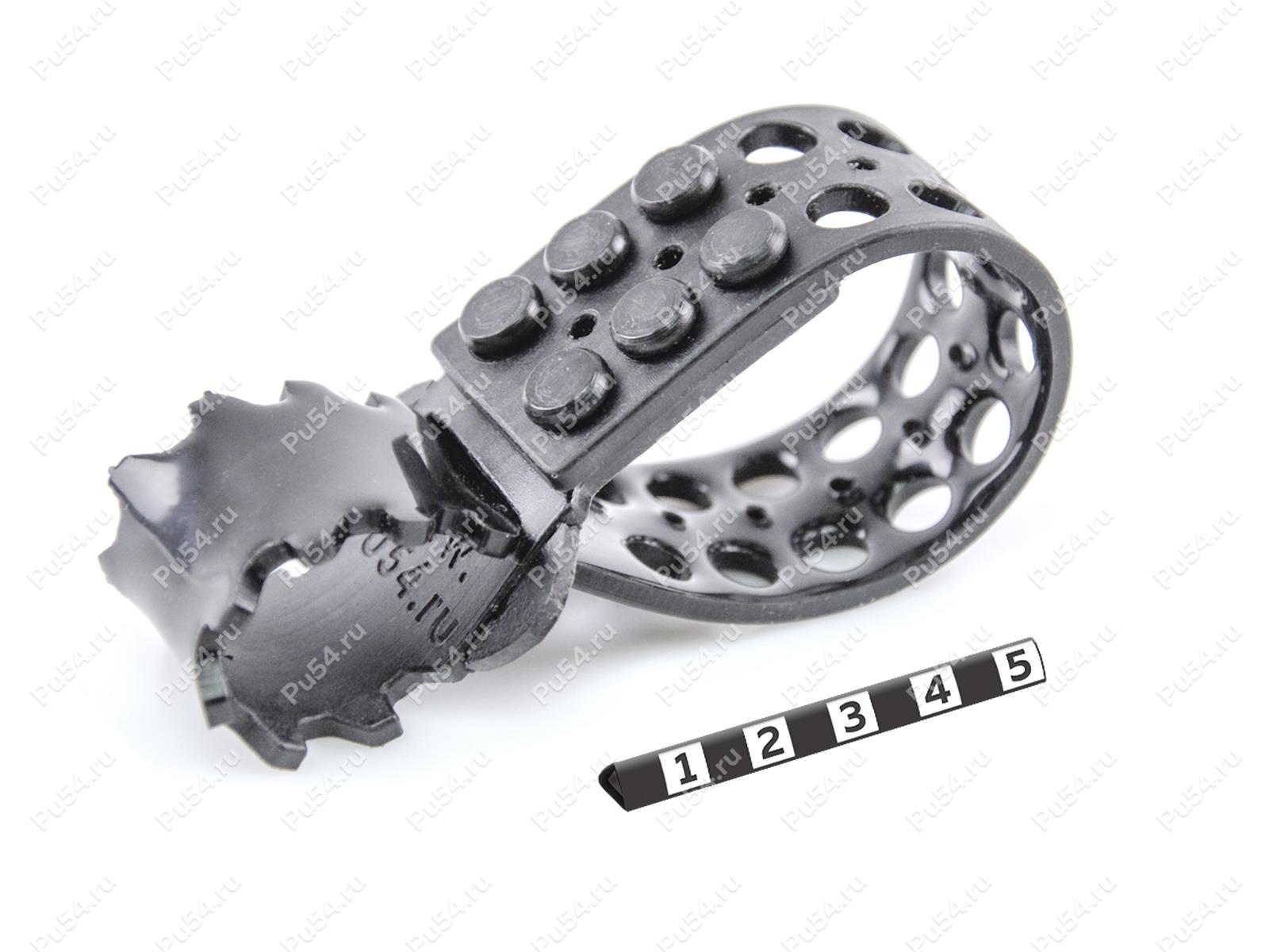 Portaherramienta al tubo "Double Extreme", 15-90 (fijación longitudinal), Código de product 33-00-0726, Poliuretano, PU54/M71/negro, Imagen №1
