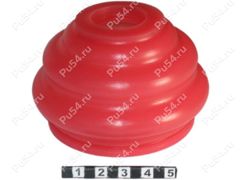 Ball-joint dust boot, front suspension, control arm, Código de product 1-05-040, Poliuretano, PU54/M71/naranja, Imagen №1