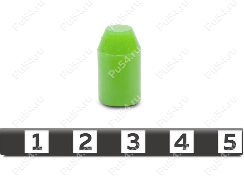 Rod D 10 x d 18, Código de product 33-01-1027, Poliuretano, PU54/M80/verde, Imagen №1