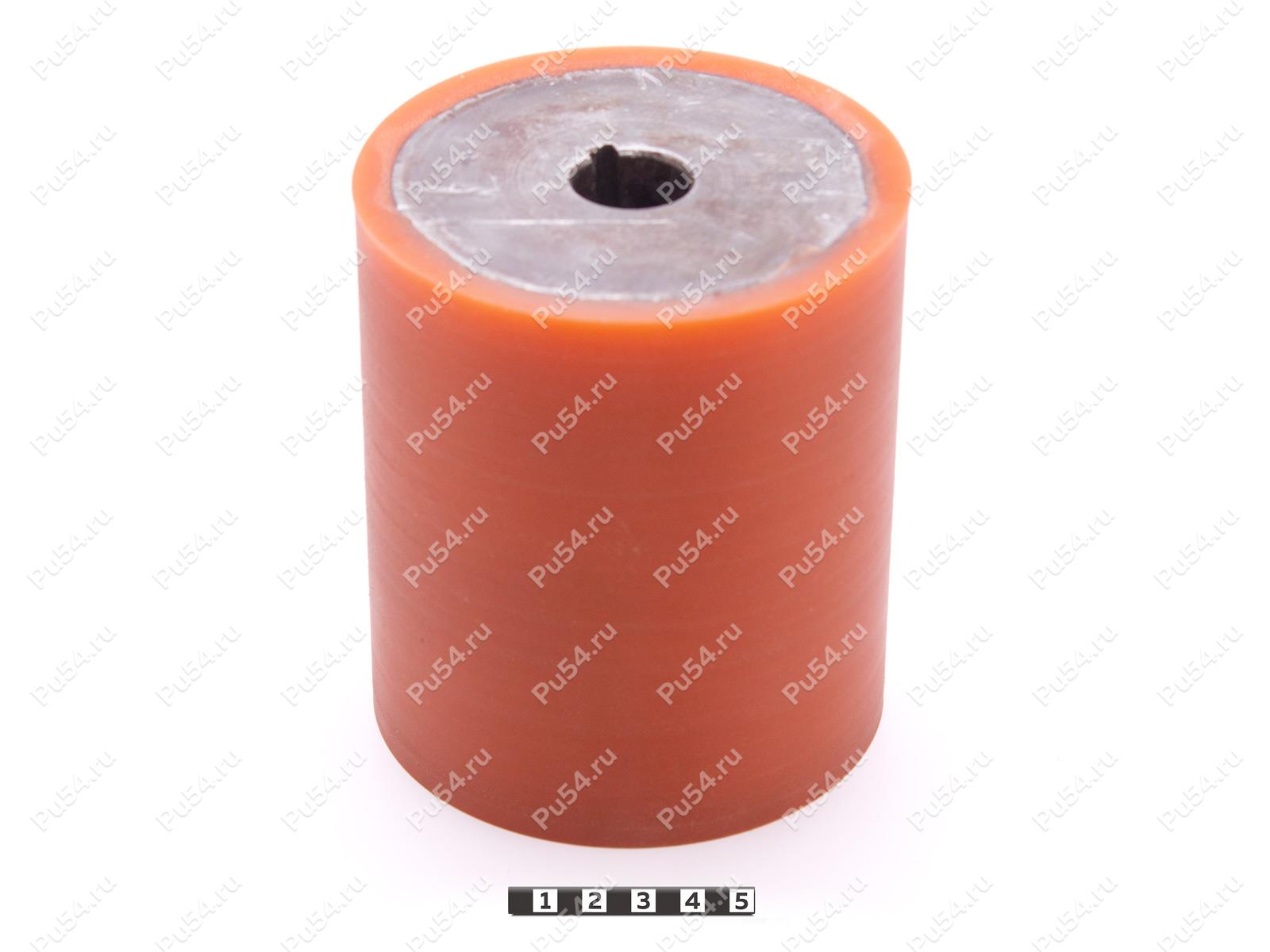 Ролик протяжной большой D113 x d100 x H130 (восстановление), Código de product 333-01-1147, Poliuretano, PU54/M72/оранжевый, Imagen №1
