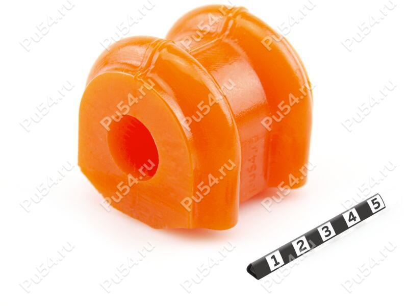 Stabilizer bushing, rear suspension, ID=18.3 mm, Código de product 16-01-084, Poliuretano, PU54/M71/naranja, Imagen №1