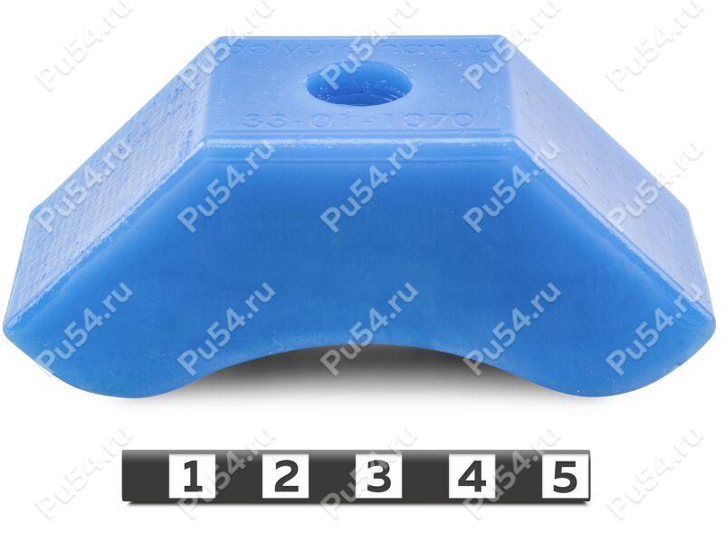 Shock absorber, Código de product 33-01-1070, Poliuretano, PU54/M87/negro, Imagen №1