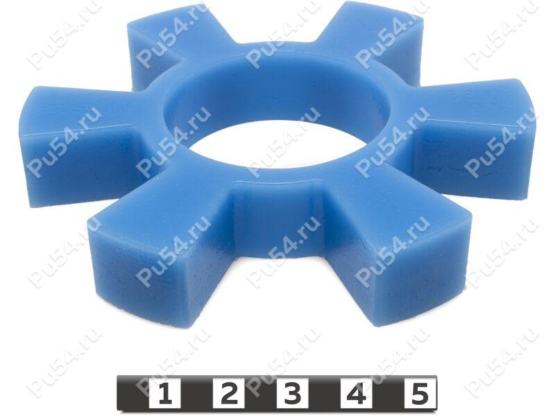 Piñón de acoplamiento elástico 95*42*16, Código de product 33-01-1076, Poliuretano, PU54i/K87/синий, Imagen №1