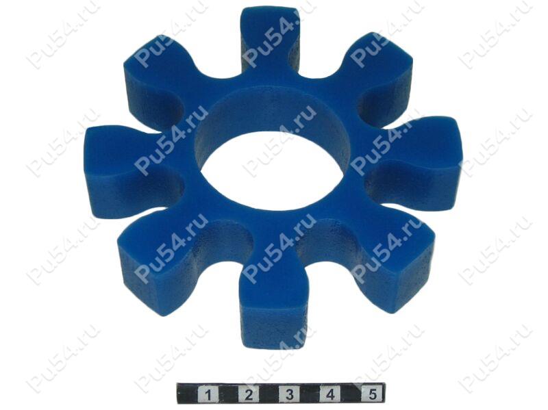 Piñón de acoplamiento elástico 100*42*22, Código de product 33-01-644, Poliuretano, PU54/M87/azul, Imagen №1