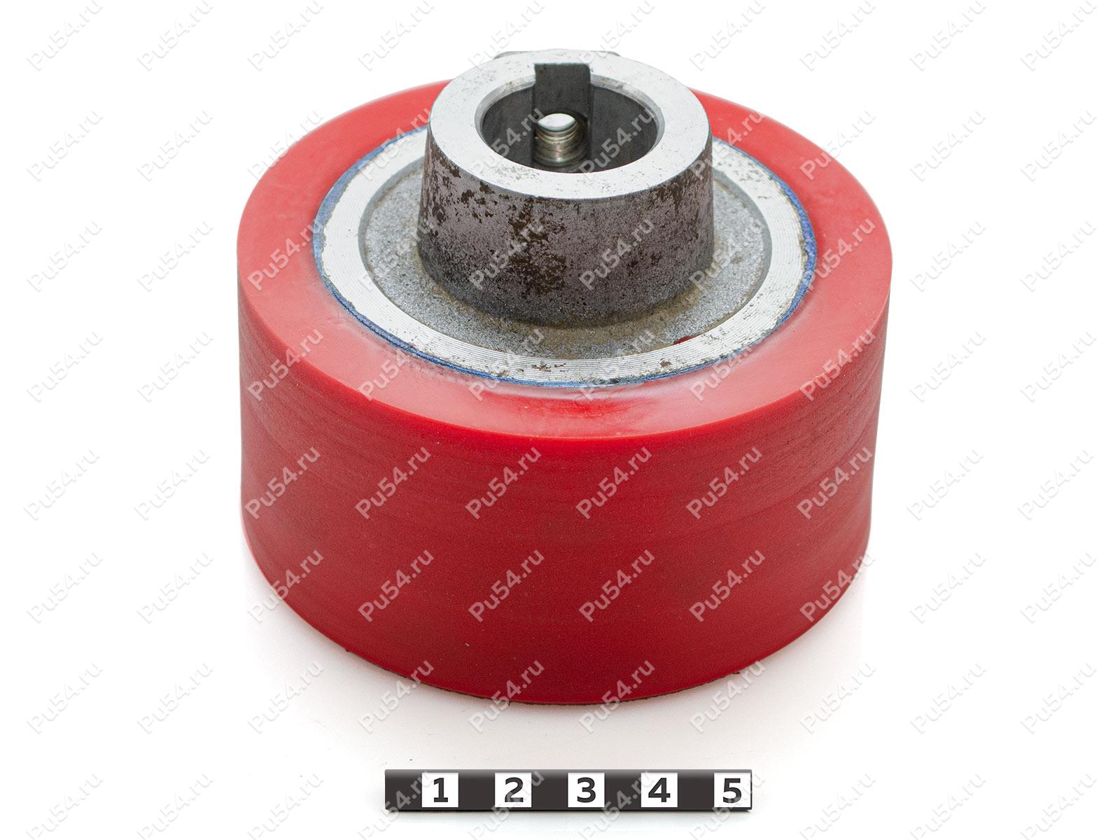 Ролик D 95 x d 75 x H 50 (восстановление), Código de product 333-01-1016, Poliuretano, PU54/K65/красный, Imagen №1