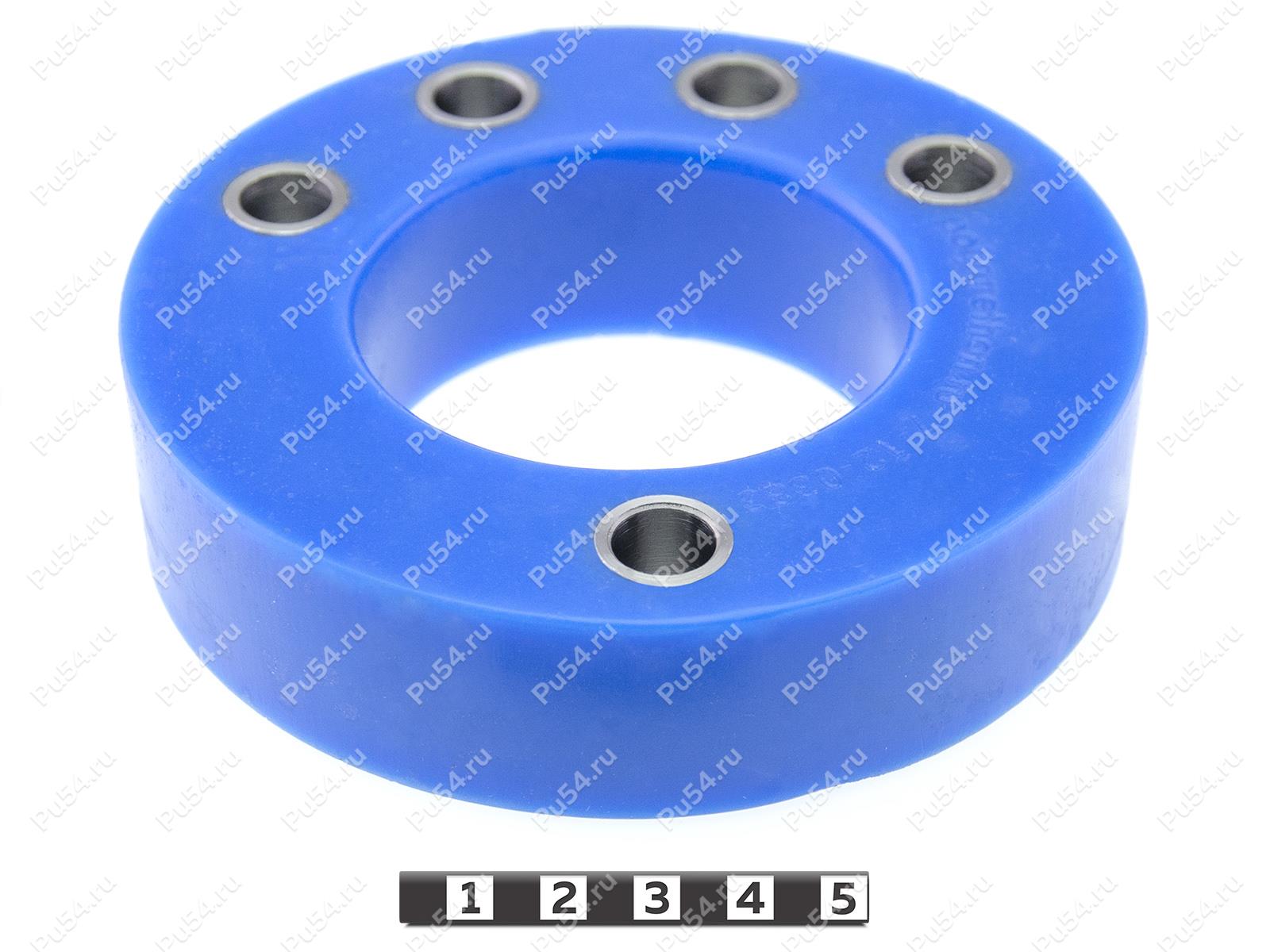 Espaciador de soporte de puntal delantero, 20 mm, Código de product 7-12-0383, Poliuretano, PU54/M87/azul, Imagen №1