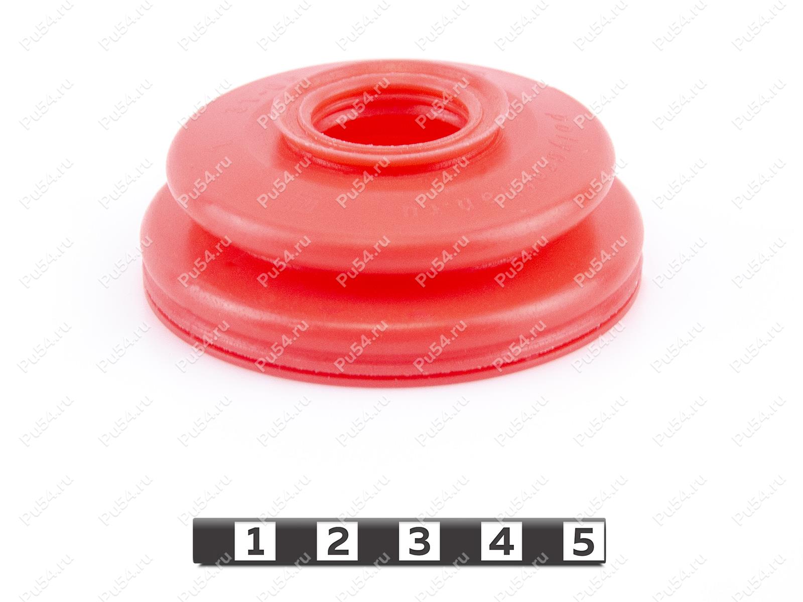 Ball-joint dust boot, Código de product 31-05-011, Poliuretano, PU54/E72/rojo, Imagen №1