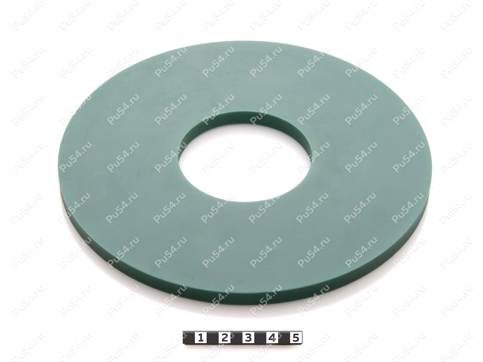 Уплотнение D 180 x d 65 x H 8, Código de product 33-01-1532, Poliuretano, PW54/K80/светло-зеленый, Imagen №1