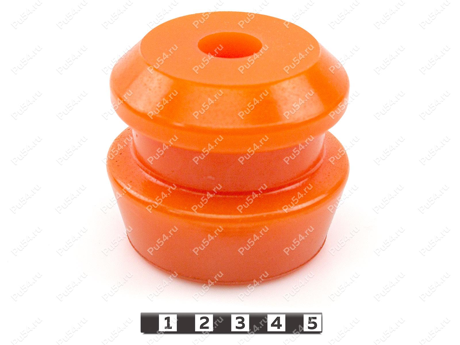 Подушка двигателя передняя, подушка кабины, Código de product 18-12-012, Poliuretano, PU54i/K72/темно-оранжевый, Imagen №1