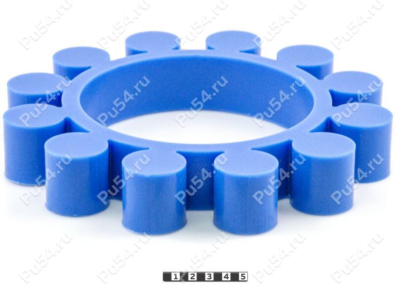 Piñón de acoplamiento elástico 260*155*40, Código de product 33-01-1127, Poliuretano, PU54/M87/azul, Imagen №1