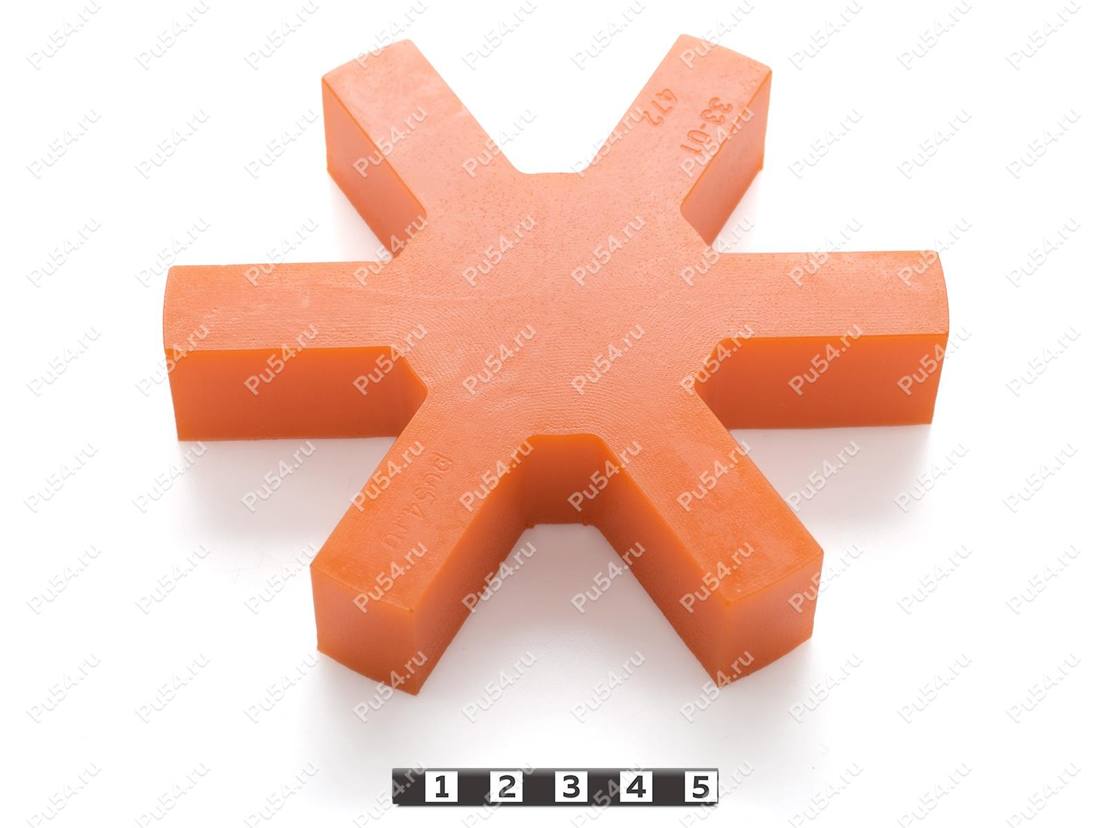 Sprocket GOST R 0894-96., Código de product 33-01-472, Poliuretano, PU54i/K72/темно-оранжевый, Imagen №1