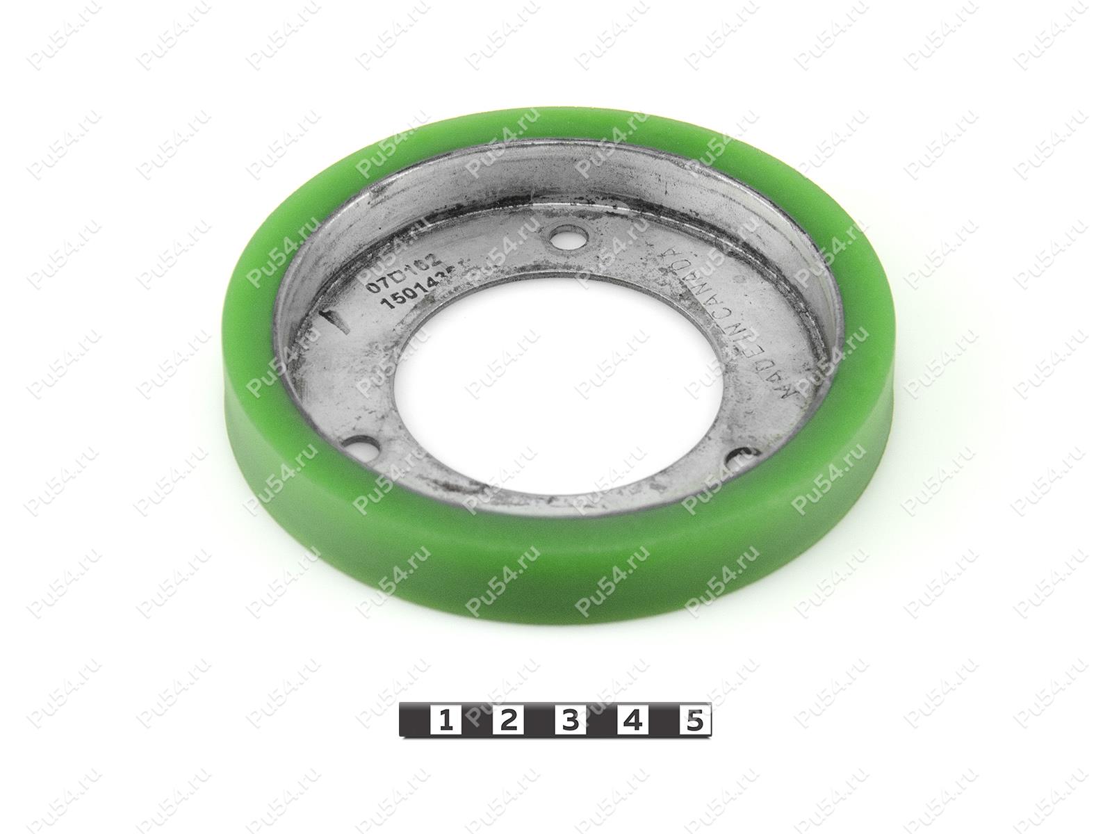 Диск фрикциона снегоуборщика D 115 x d 99 x H 15 (восстановление), Código de product 333-01-969, Poliuretano, PU54/M80/зеленый, Imagen №1