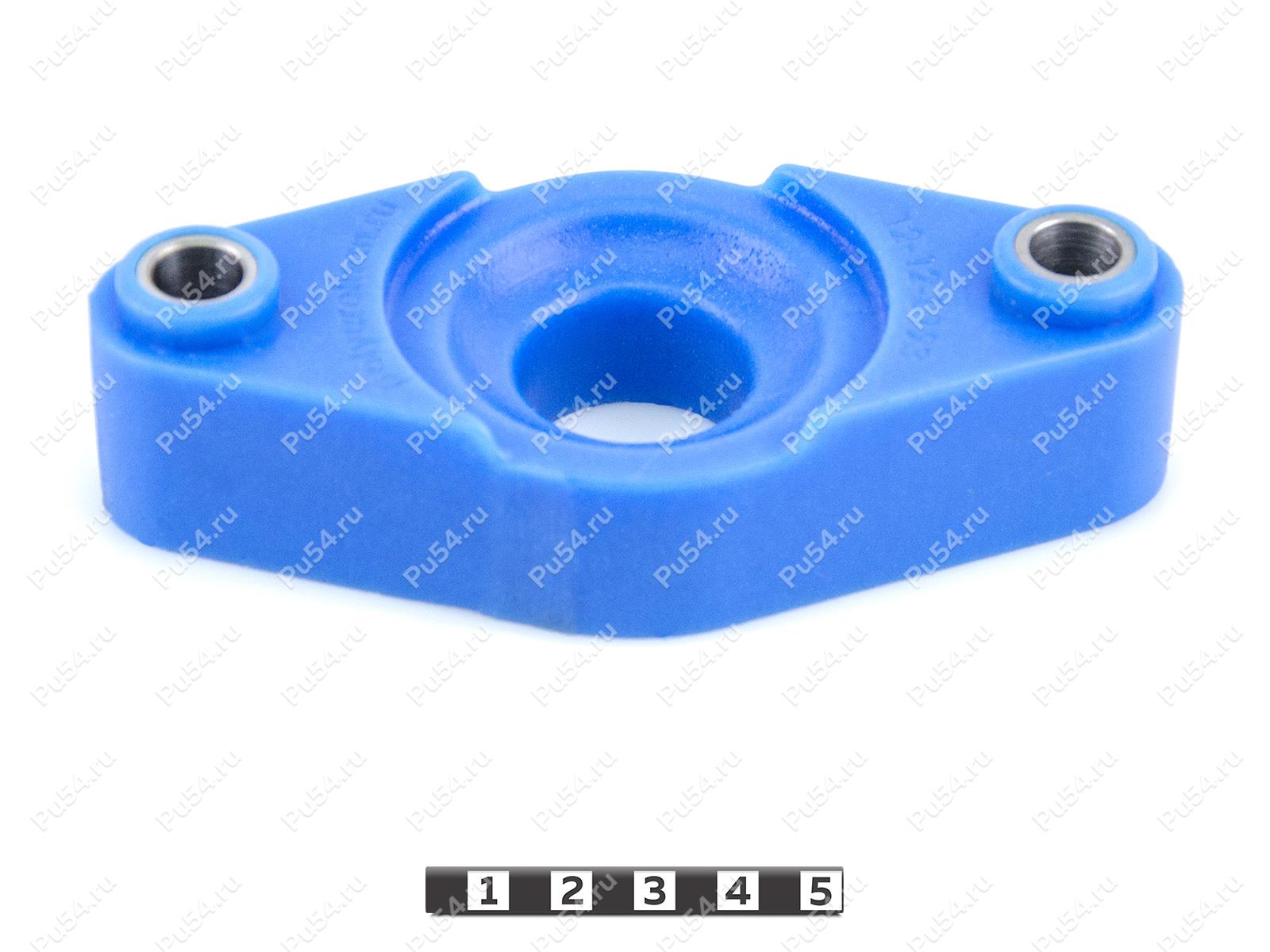 Rear shock absorber strut spacer (lift+ 30 mm), Código de product 12-12-0193, Poliuretano, PU54/M87/azul, Imagen №1
