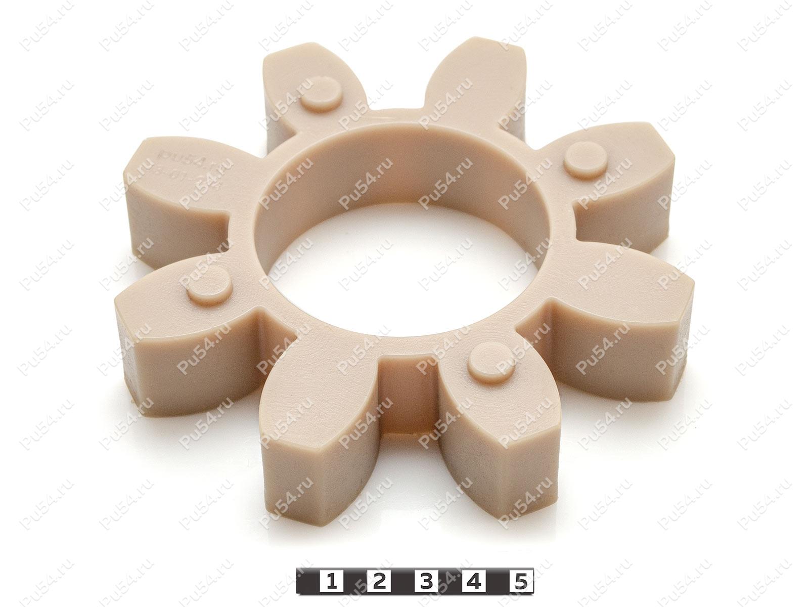 Piñón de acoplamiento elástico 135*68*26, Código de product 33-01-944, Poliuretano, PU54/M92/красный, Imagen №1