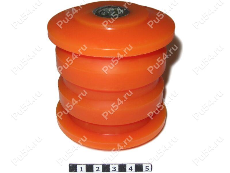 Lower lateral arm silent block, rear suspension, frame, Código de product 16-06-133, Poliuretano, Imagen №1