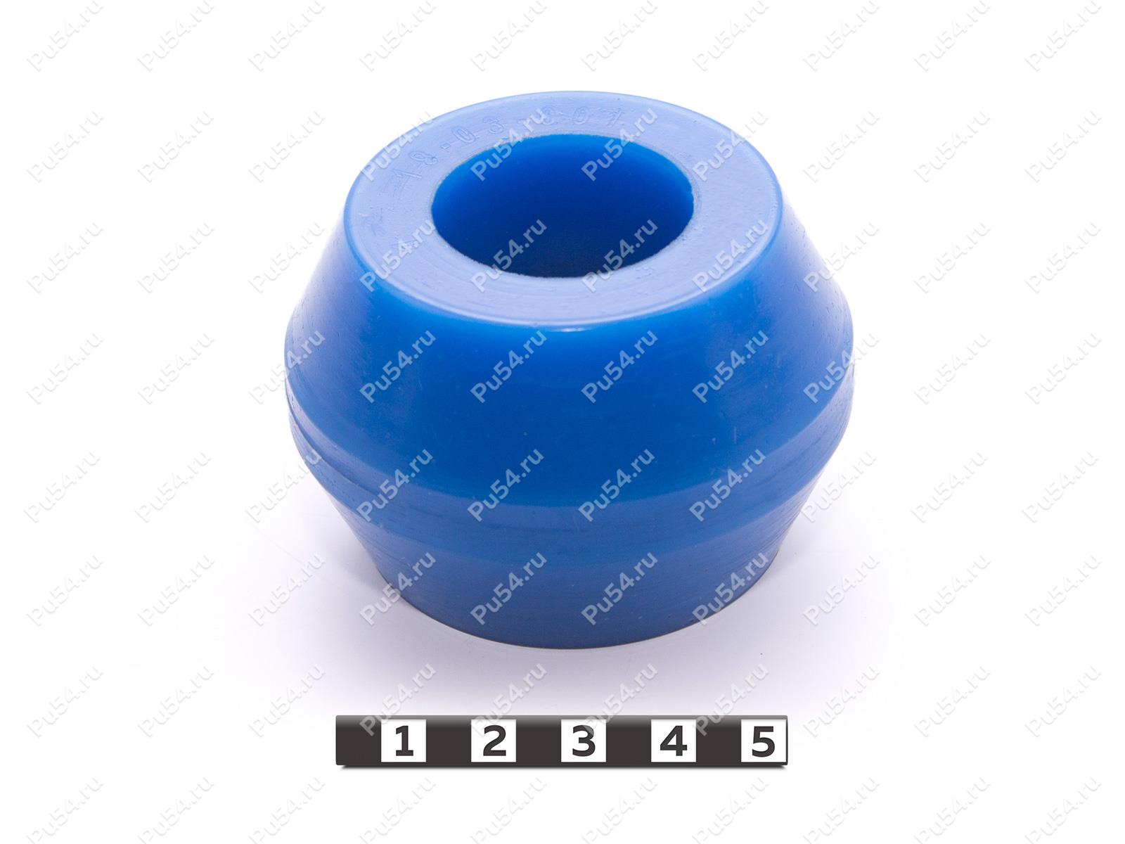Вкладыш опоры амортизатора полиуретановый, сайлентблок, Código de product 19-03-001, Poliuretano, PU54/M87/синий, Imagen №1