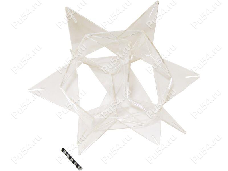 Three-dimensional figure of triangles, Código de product 56-20-048, Poliuretano, Imagen №1