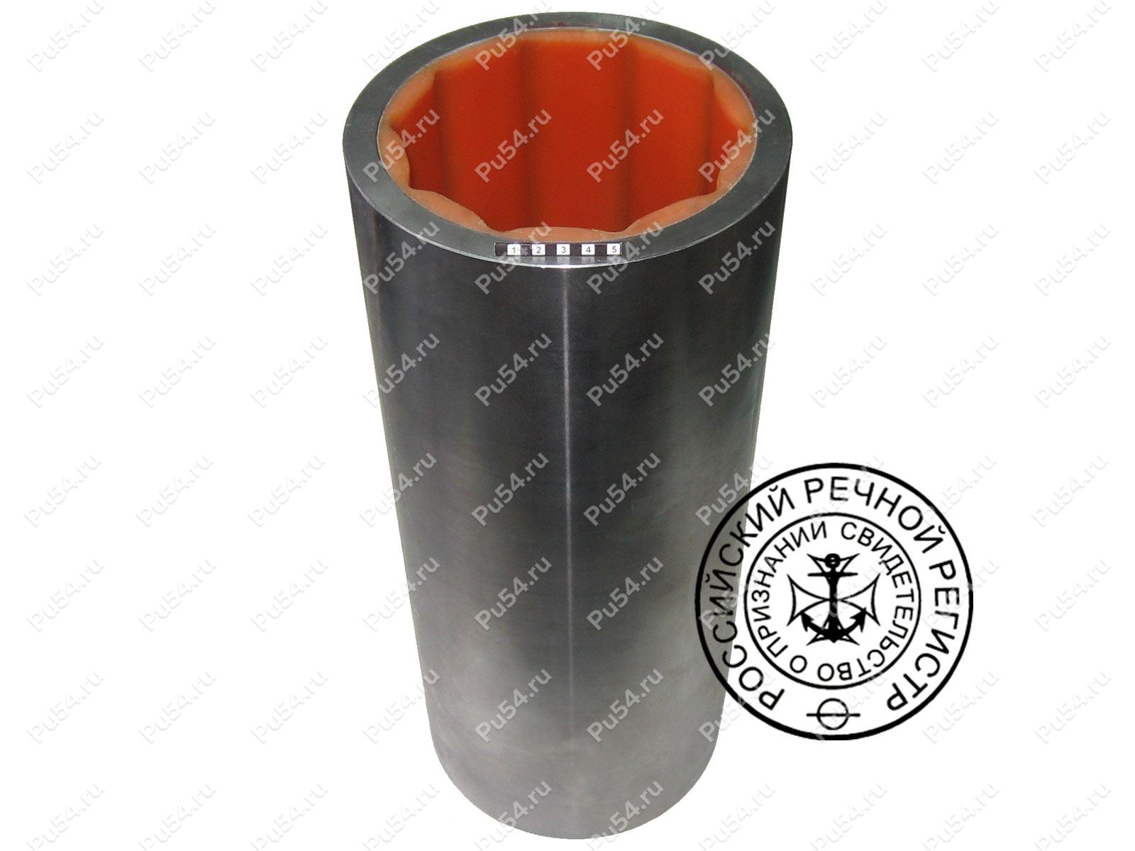 Goodrich Cutless bearing, Código de product 39-01-1501, Poliuretano, PU54i/K72/темно-оранжевый, Imagen №1