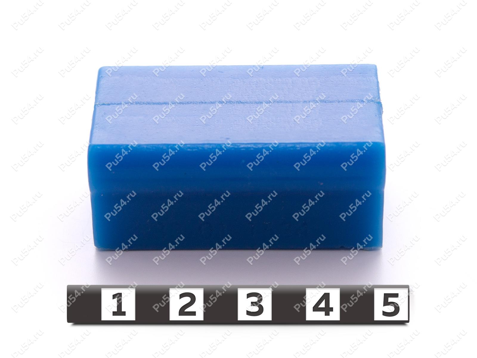 Вкладыш 20х29,8х46, Código de product 33-01-1634, Poliuretano, PU54/M87/синий, Imagen №1