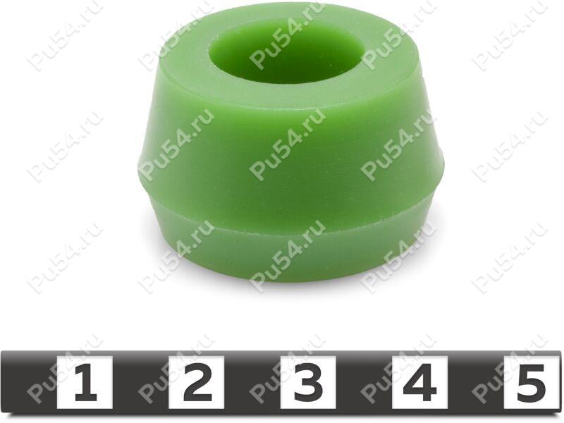 Buje del amortiguador trasero, Código de product 17-03-001, Poliuretano, PU54/M71/naranja, Imagen №1