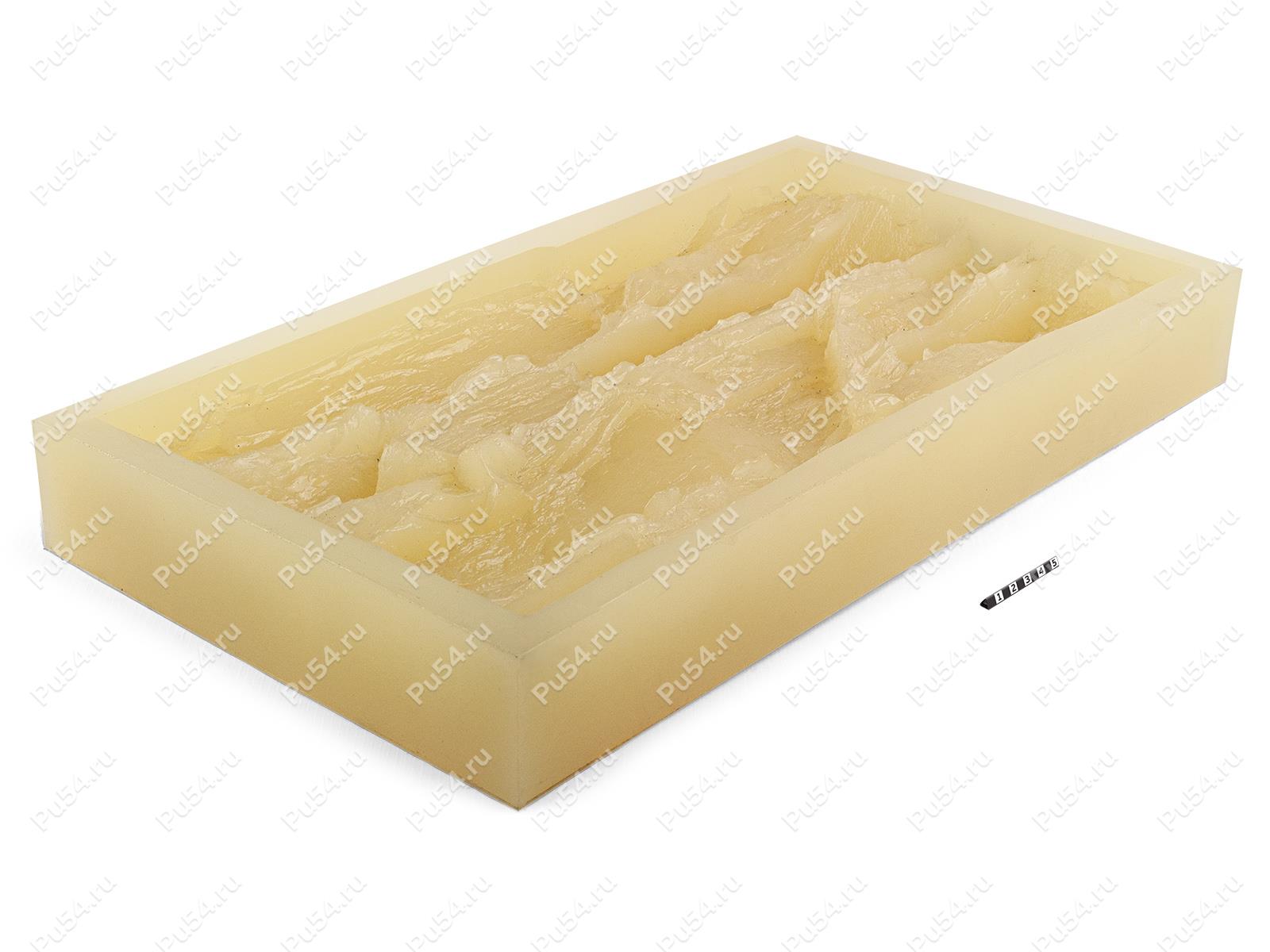 Stone veener casting mold "Massive", Código de product 34-02-001, Poliuretano, Imagen №1