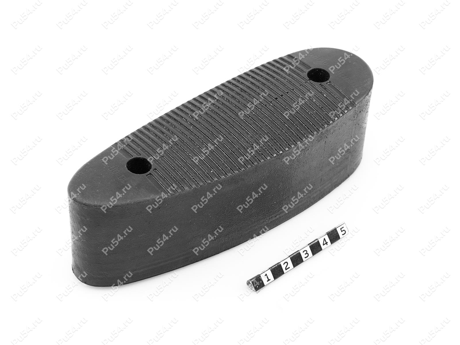 Recoil pad 145*49, 42mm, hole to hole center 91mm, Código de product 42-00-00542, Poliuretano, PU54/M71/negro, Imagen №1