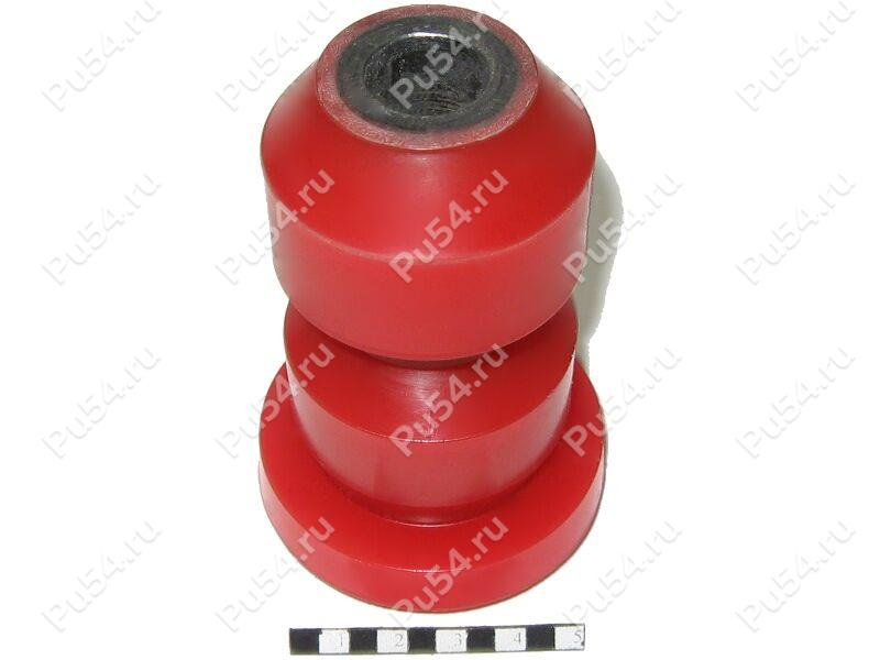 Lower control arm rear silent block, front suspension, Código de product 24-06-221, Poliuretano, PU54/M71/naranja, Imagen №1