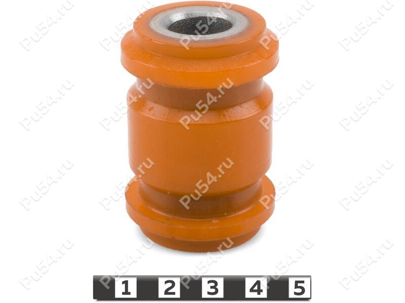 Lateral control arm silent block, rear suspension, Código de product 24-06-344, Poliuretano, PU54/M71/naranja, Imagen №1
