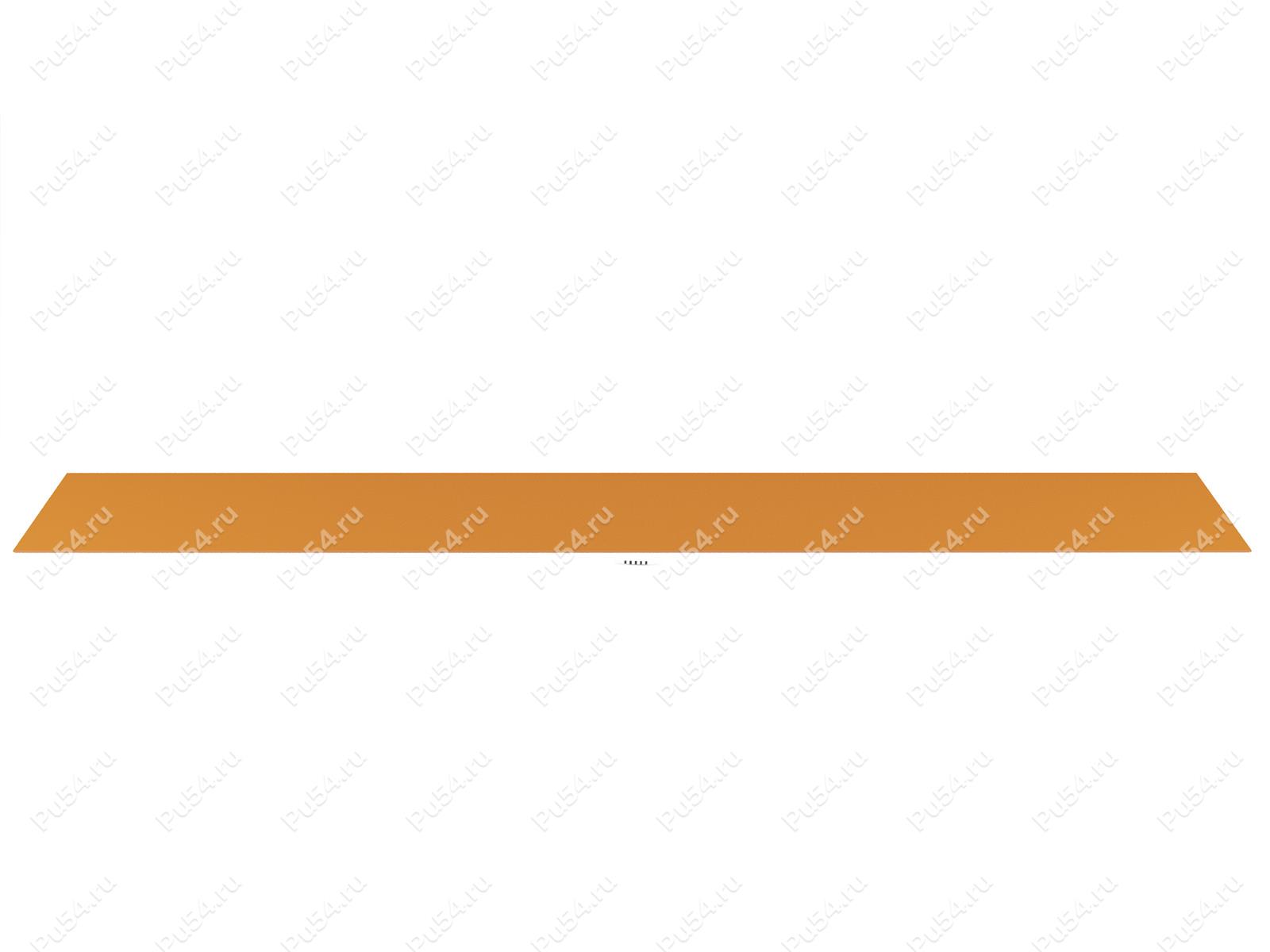 Polyurethane sheet, thickness 3-7 mm., Código de product 60-65-26040, Poliuretano, PU54i/K72/темно-оранжевый, Imagen №1