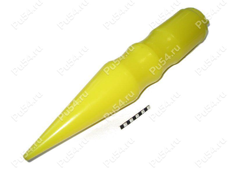 Decorative lance for metal fence, Código de product 75-00-003, Poliuretano, amarillo, Imagen №1