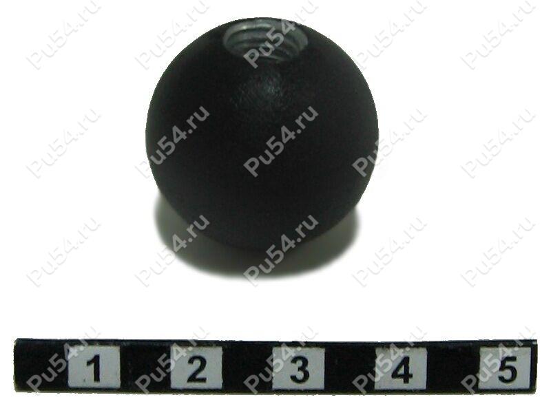 Polyurethan bola, M8 (type 1), Código de product 62-08-025-01, Poliuretano, PU54i/K72/черный, Imagen №1