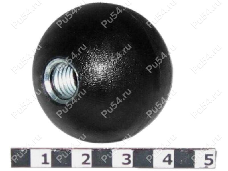 Polyurethan bola, M8 (type 1), Código de product 62-08-035-01, Poliuretano, PU54/K72/черный, Imagen №1