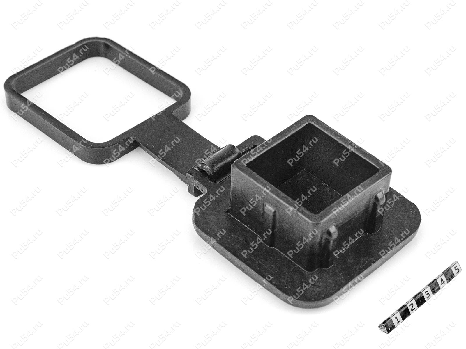 Cubrir de enganche de remolque, Código de product 0-20-962, Poliuretano, PU54/M71/negro, Imagen №1