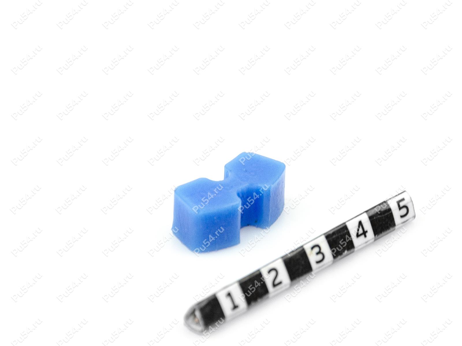 Elastic element for N-Upex, N-Flex coupling (compatible), size 68, Código de product 33-99-9002, Poliuretano, PU54i/K87/синий, Imagen №1