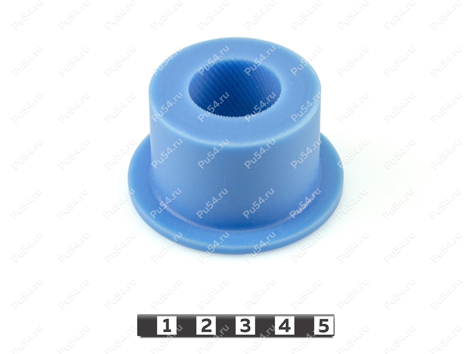 Stabilizer bushing, front suspension, Código de product 1-01-139, Poliuretano, PU54/M87/синий, Imagen №1