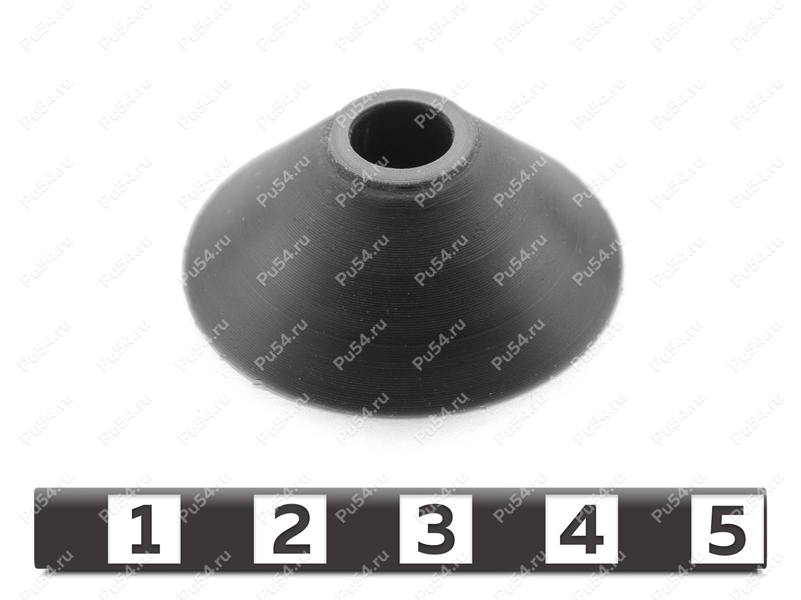 Ролик 34*8*12,8, Código de product 33-78-017, Poliuretano, PU54/E98/черный, Imagen №1