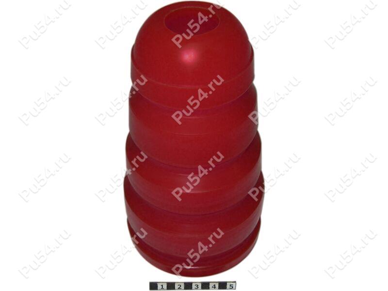 Spring bump, rear suspension, Código de product 24-07-221, Poliuretano, PU54i/K72/темно-оранжевый, Imagen №1
