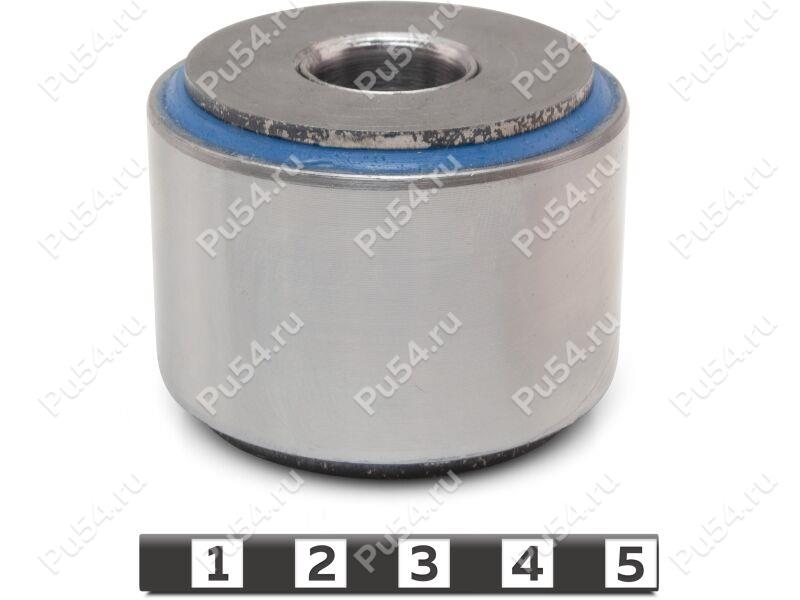 Casquillo del amortiguador de suspensión delantera, presionado, Código de product 1-06-2351, Poliuretano, PU54/M87/azul, Imagen №1