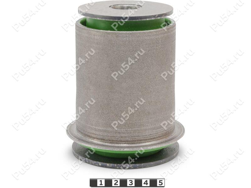 Lower control arm rear silent block, front suspension (pressed-in)., Código de product 1-06-2601, Poliuretano, Imagen №1