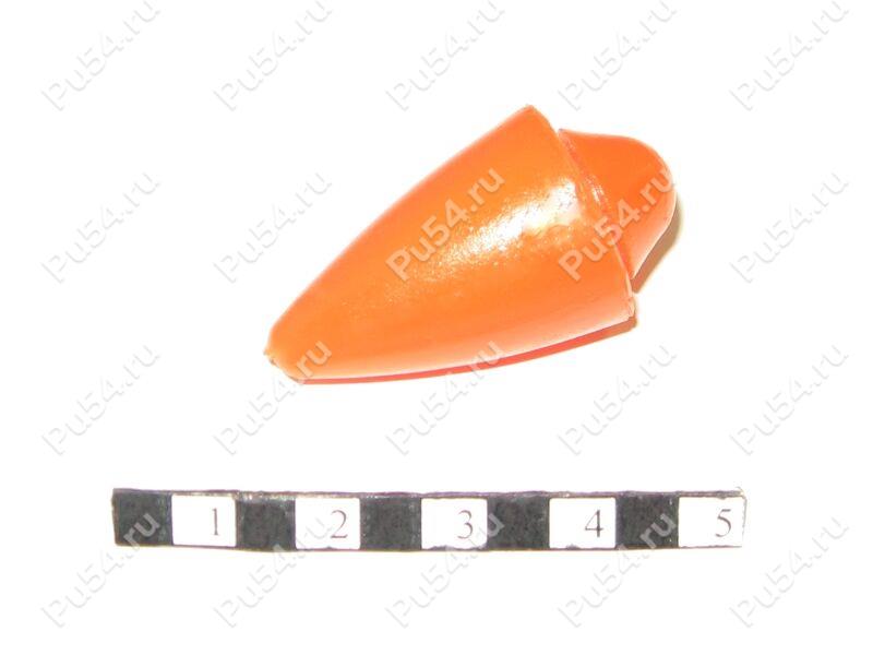 Bonnet bump stop., Código de product 17-07-002, Poliuretano, PU54i/K72/темно-оранжевый, Imagen №1