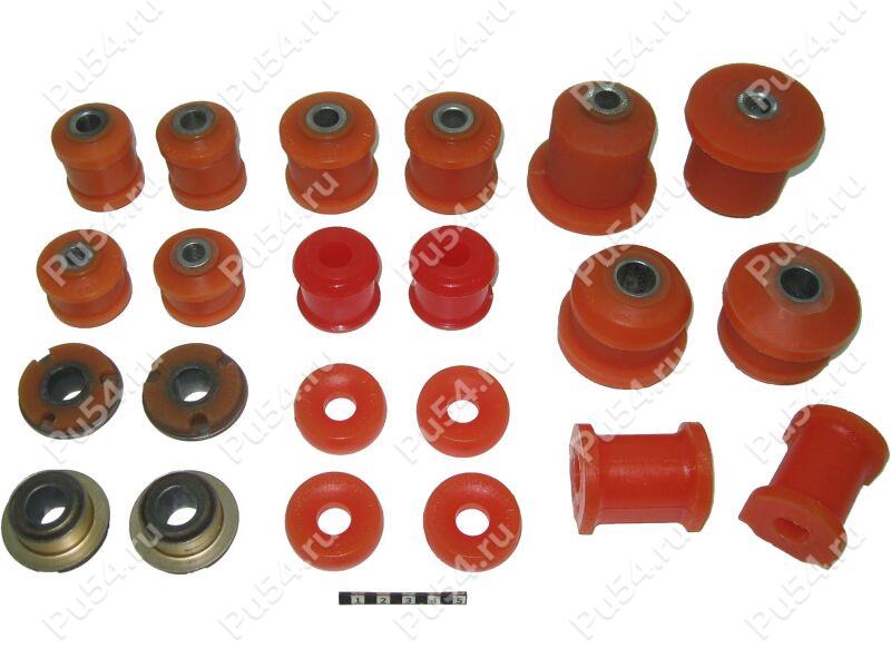Silent blocks and bushings set for VAZ Niva 21214M since 2010, Código de product 17-21-007, Poliuretano, Imagen №1