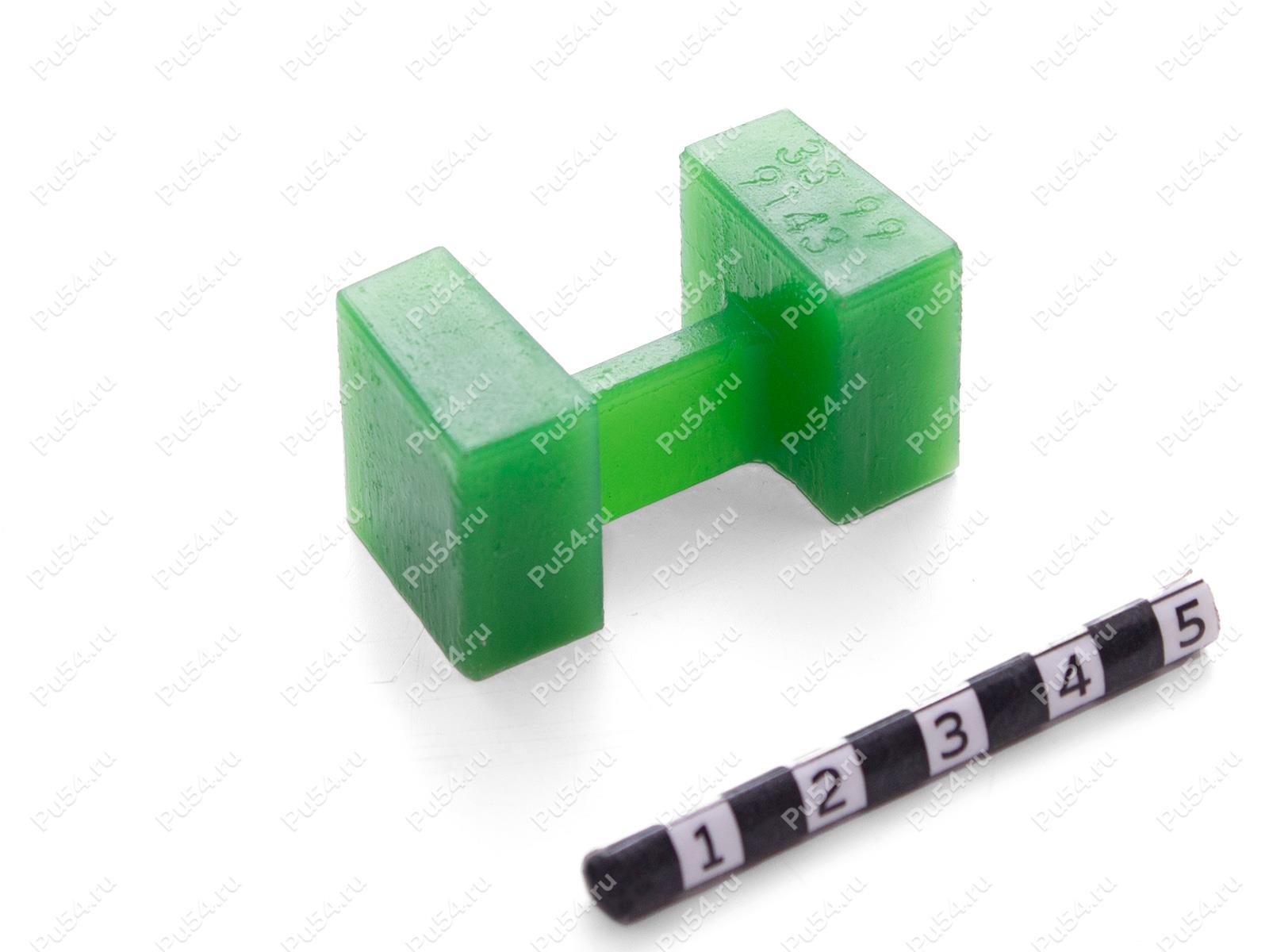 Эластичный элемент муфты SAPITFLEX, аналог SAPIT IR20, Código de product 33-99-9143, Poliuretano, PU54/M80/зеленый, Imagen №1