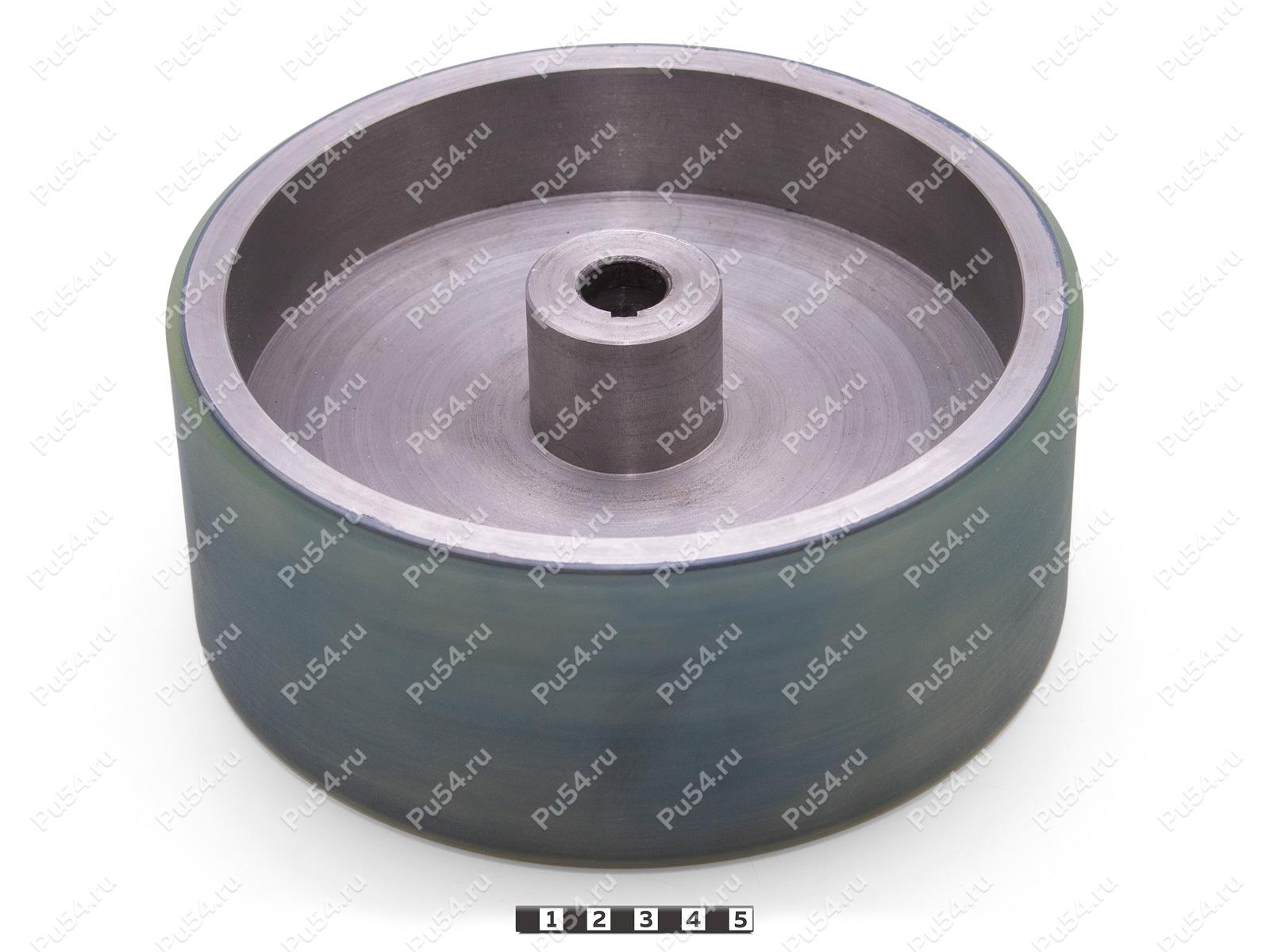 Колесо D207 x d195 x H80 (восстановление), Código de product 333-01-1208, Poliuretano, PU54Q/E72/коричневый, Imagen №1
