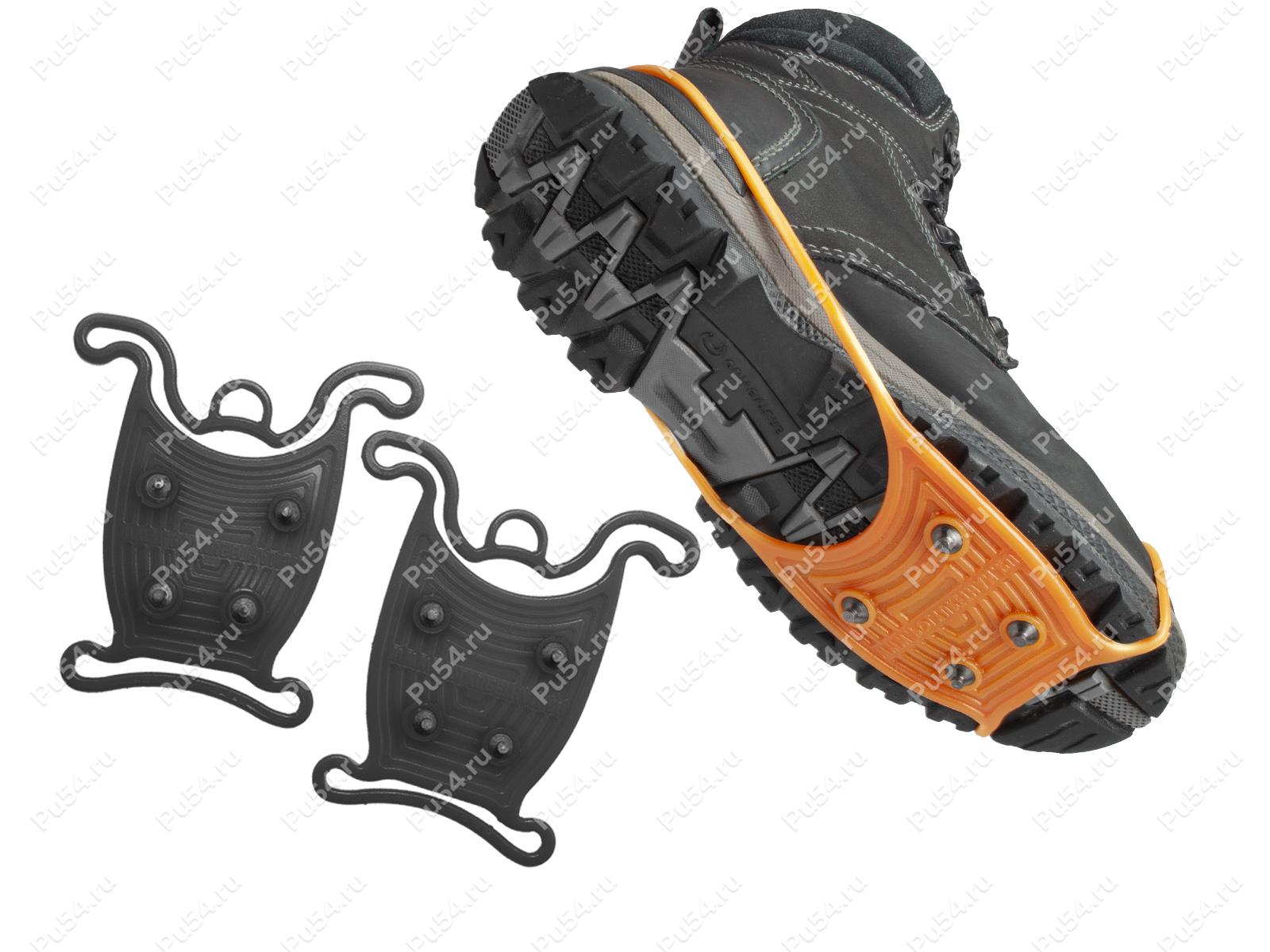 Ice cleats for footwear., Código de product 45-00-002, Poliuretano, PU54/M71/negro, Imagen №1