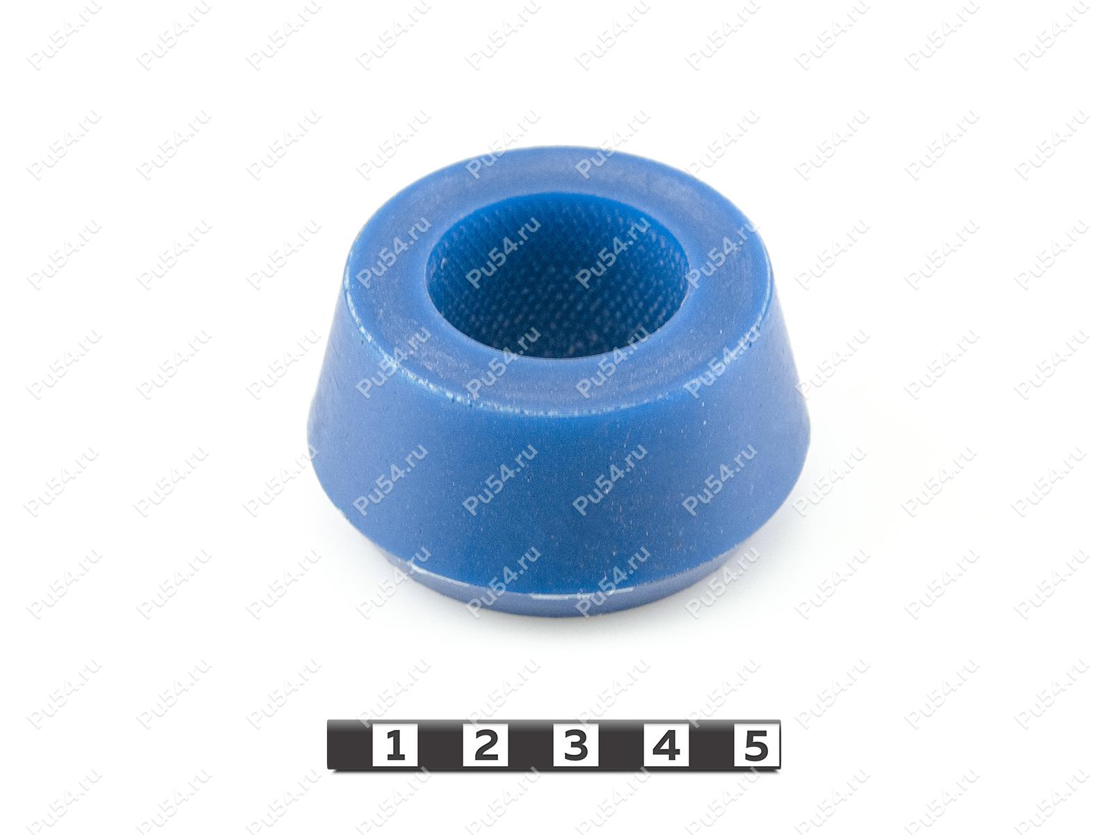 Buje del extremo del estabilizador de la suspensión delantera, Código de product 3-01-1240, Poliuretano, PU54/M87/синий, Imagen №1