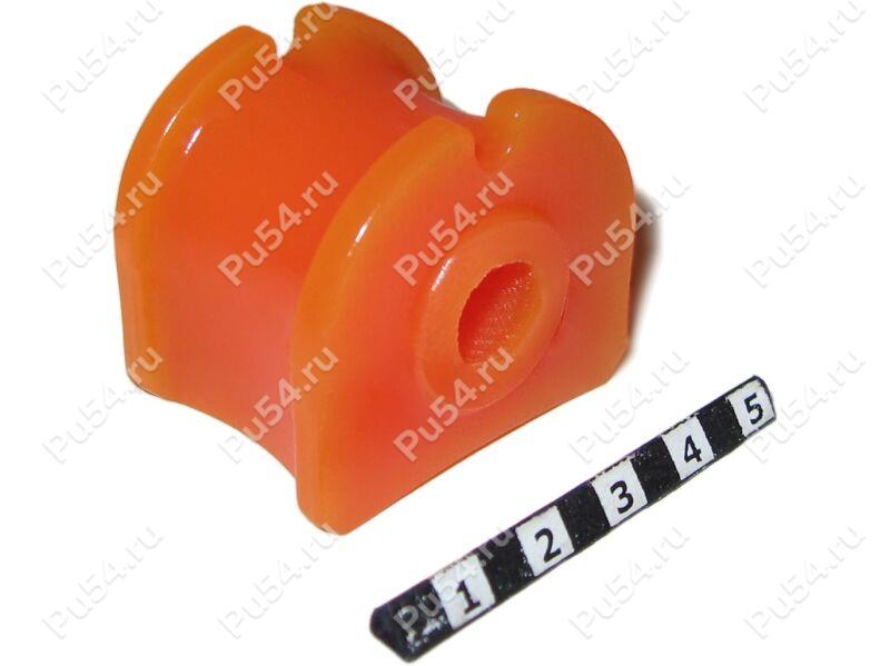 Stabilizer bushing, rear suspension.  ID =13,5 mm, Código de product 25-01-111, Poliuretano, PU54i/K72/темно-оранжевый, Imagen №1