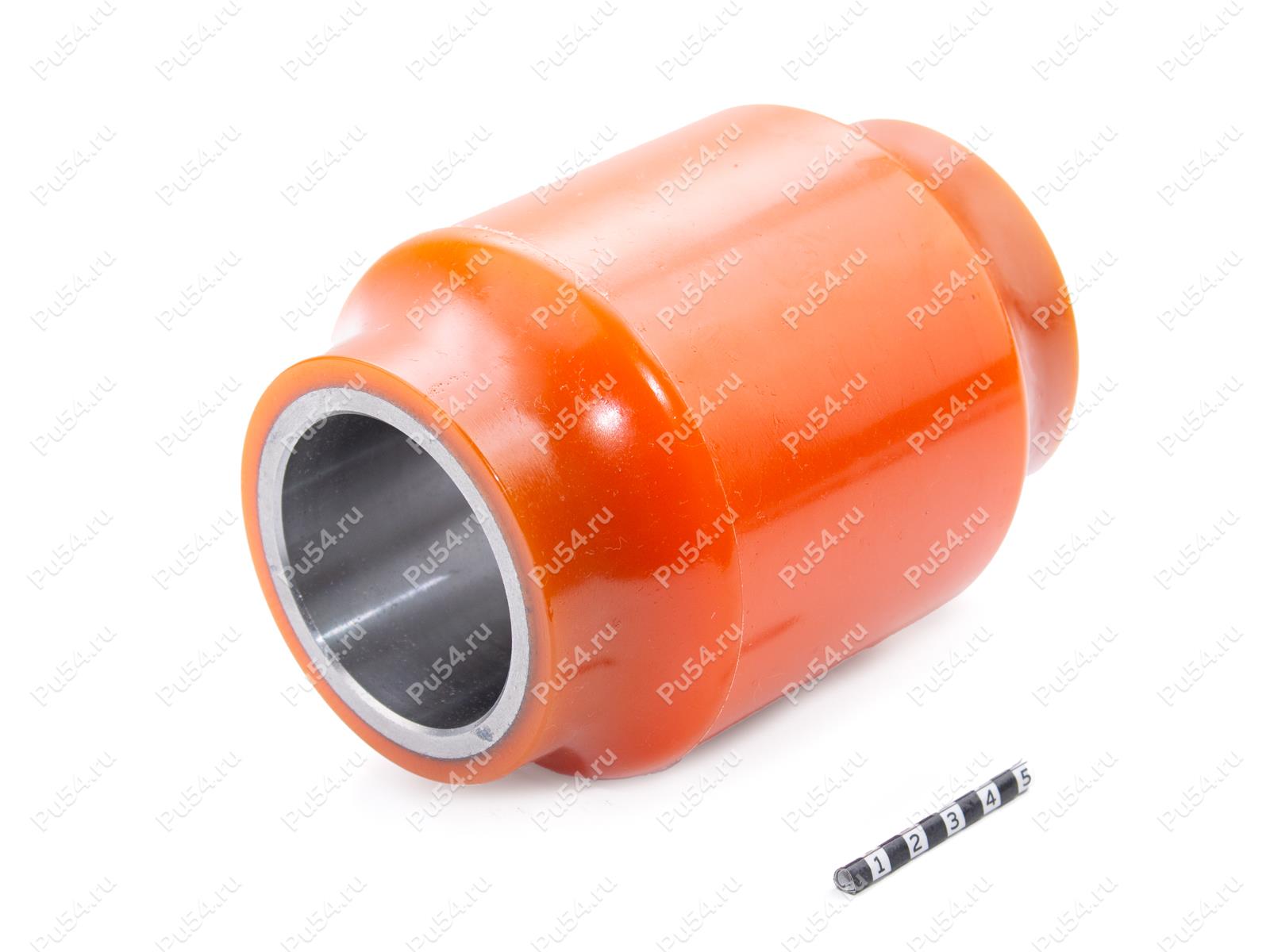 Сайлентблока (втулка) балансира BPW 0511397100 (D107 x d60 x H146), Código de product 31-06-086, Poliuretano, PU54/M72/оранжевый, Imagen №1