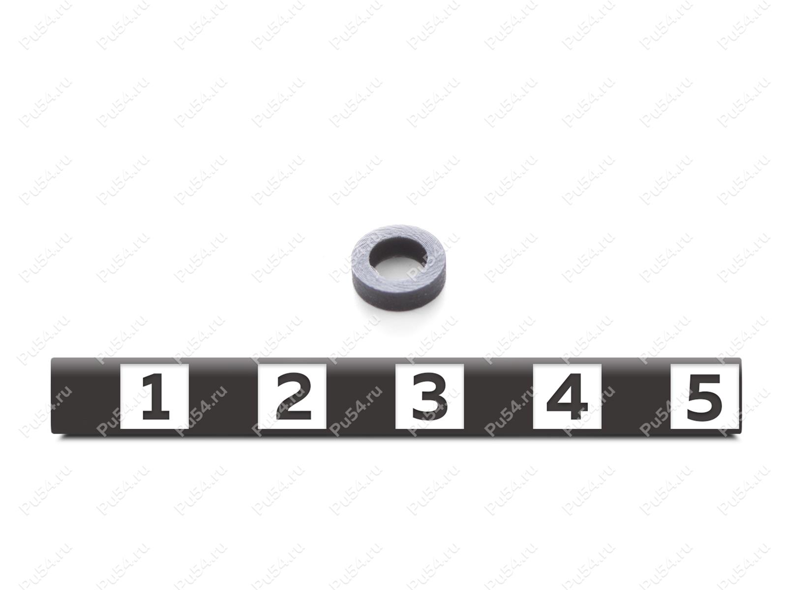 Опорное кольцо 0720-72000-0700 7*4,2*2,1, Código de product 33-78-442, Poliuretano, PU54/E98/черный, Imagen №1